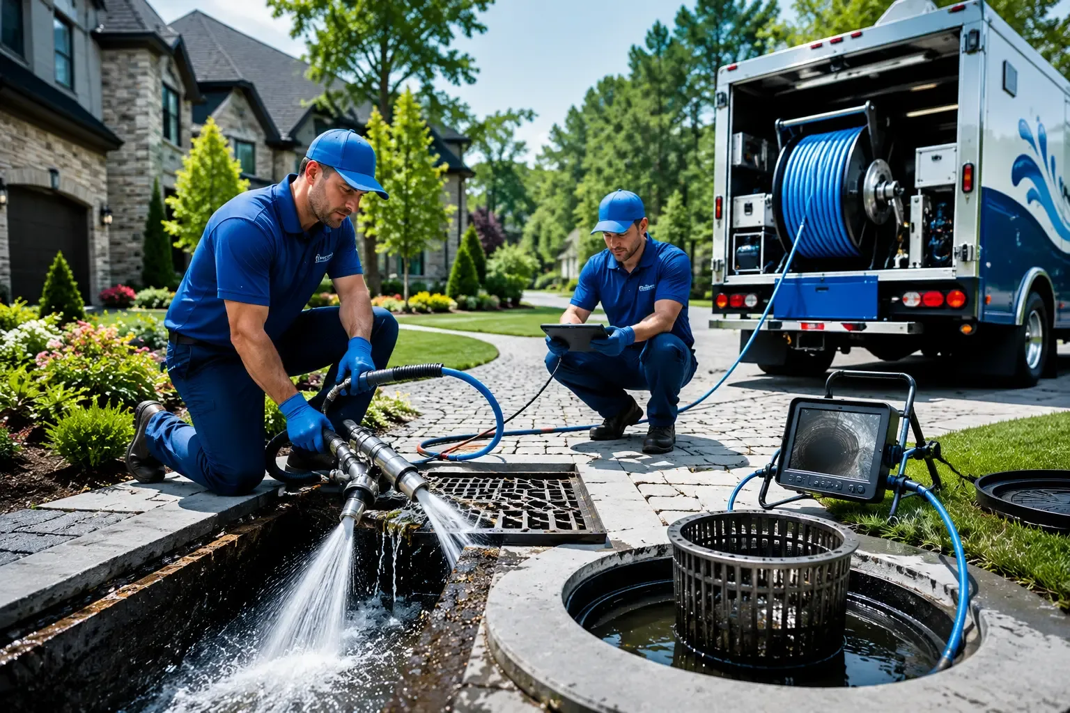 Local outdoor drain cleaning professionals in Snowville, UT